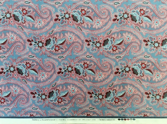 PONDICHERRY　PAISLEY / INDIAN BLUE